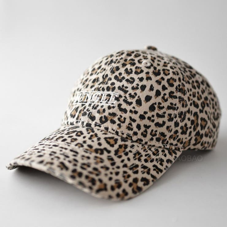 JUNGLE刺繍ロゴレオパードCAP | LETee | 詳細画像14 