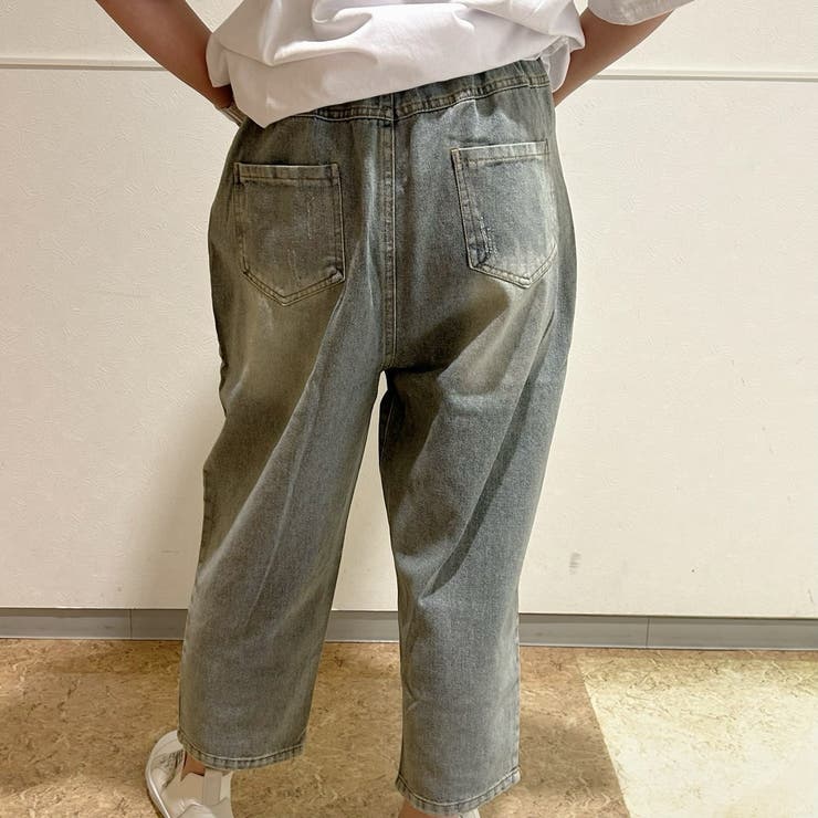 ペイントデニムパンツ[品番：LPSW0009569]｜Lips（リップス）の