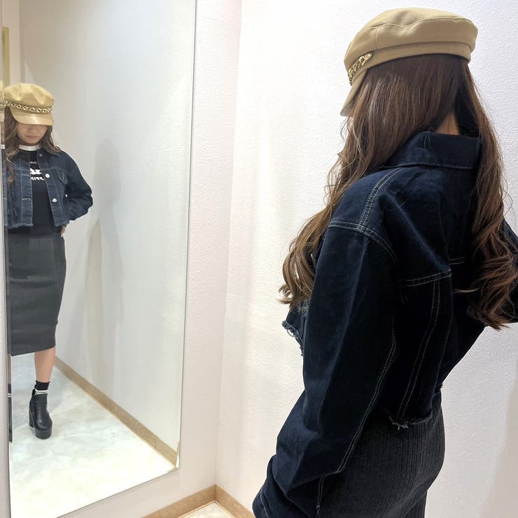 カットオフデニムジャケット/Gジャン | LETee | 詳細画像3 