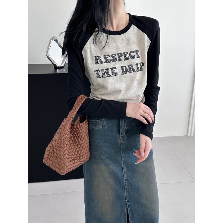 サイドドロストラグラントップス | LETee | 詳細画像1 