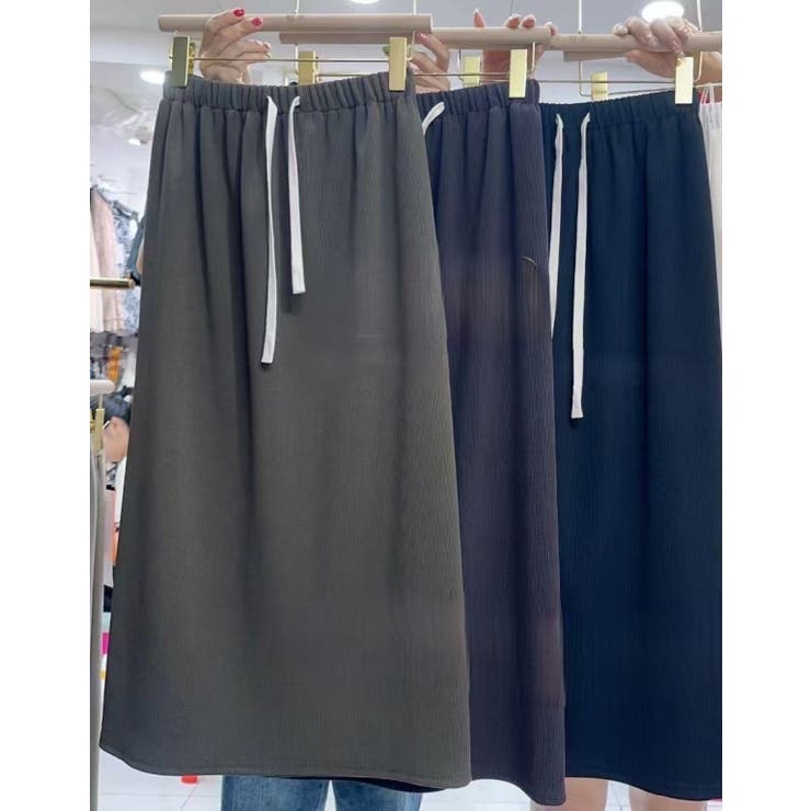 カットソーロングスカート/ウエストゴム仕様 | LETee | 詳細画像4 