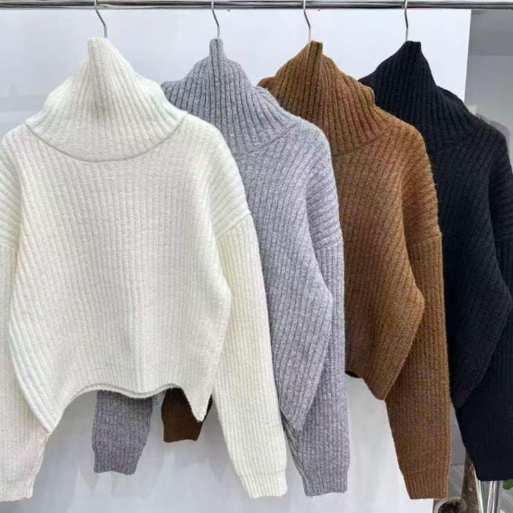 タートルネックニットプルオーバー | LETee | 詳細画像5 