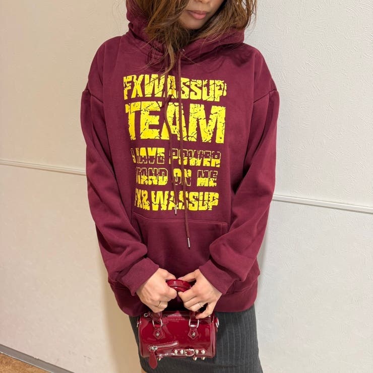 TEAMプリントプルパーカー | LETee | 詳細画像9 