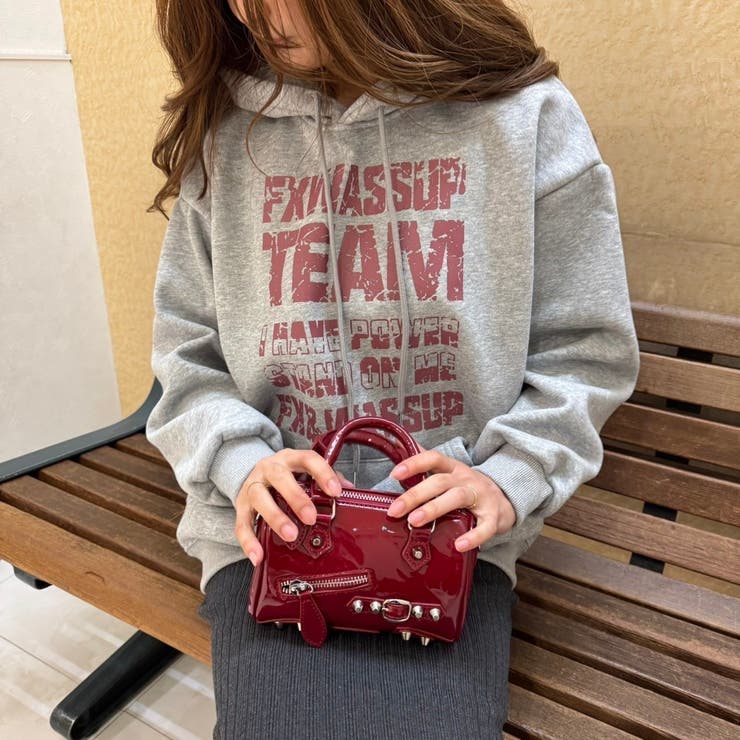 TEAMプリントプルパーカー | LETee | 詳細画像2 