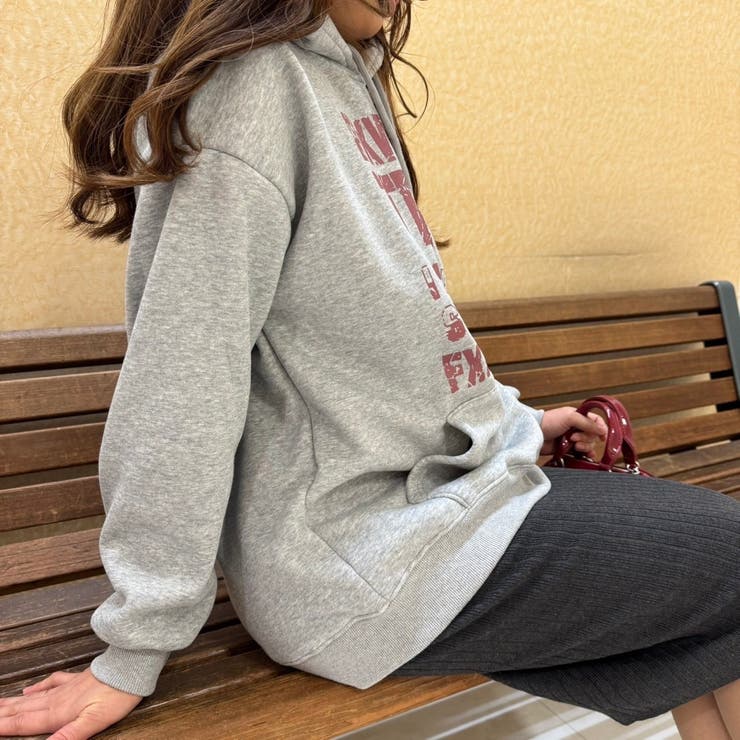 TEAMプリントプルパーカー | LETee | 詳細画像6 