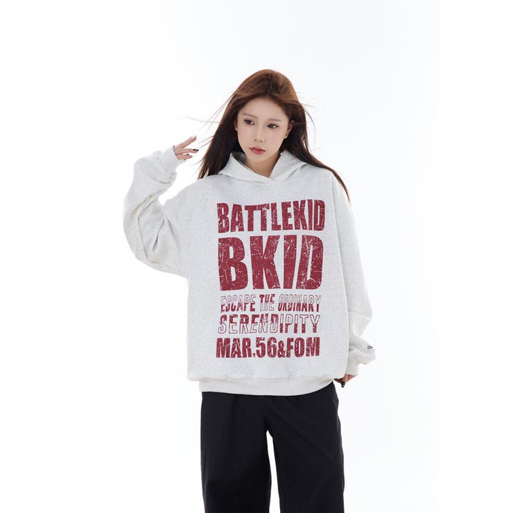 ビッグロゴプルパーカー | LETee | 詳細画像5 