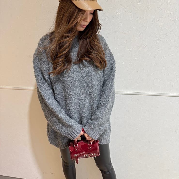 シャギーニットプルオーバー | LETee | 詳細画像1 