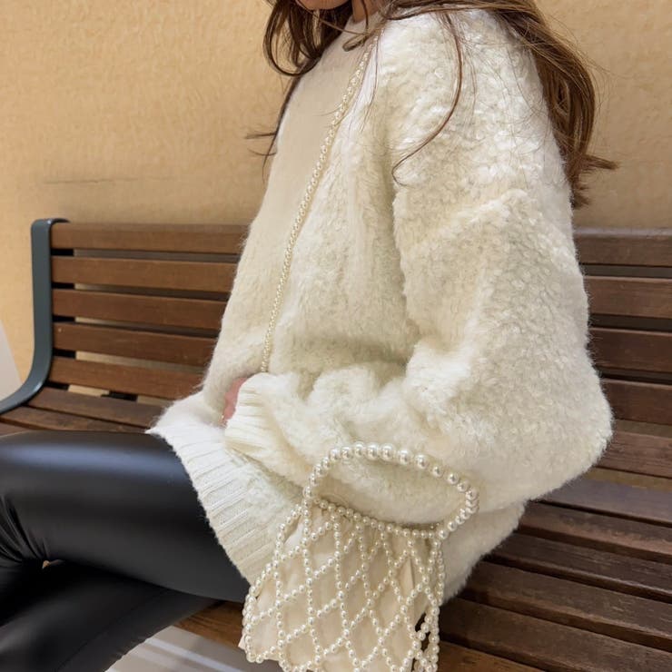 シャギーニットプルオーバー | LETee | 詳細画像7 