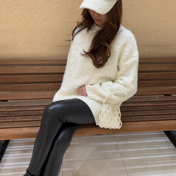 シャギーニットプルオーバー | LETee | 詳細画像6 