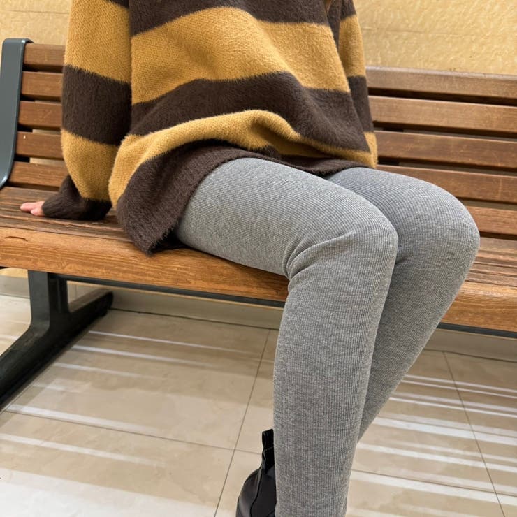 GREY | 裏起毛レギンス | LETee