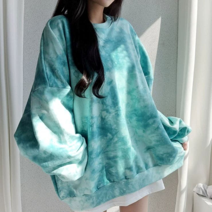 タイダイバックロゴトレーナー | LETee | 詳細画像11 