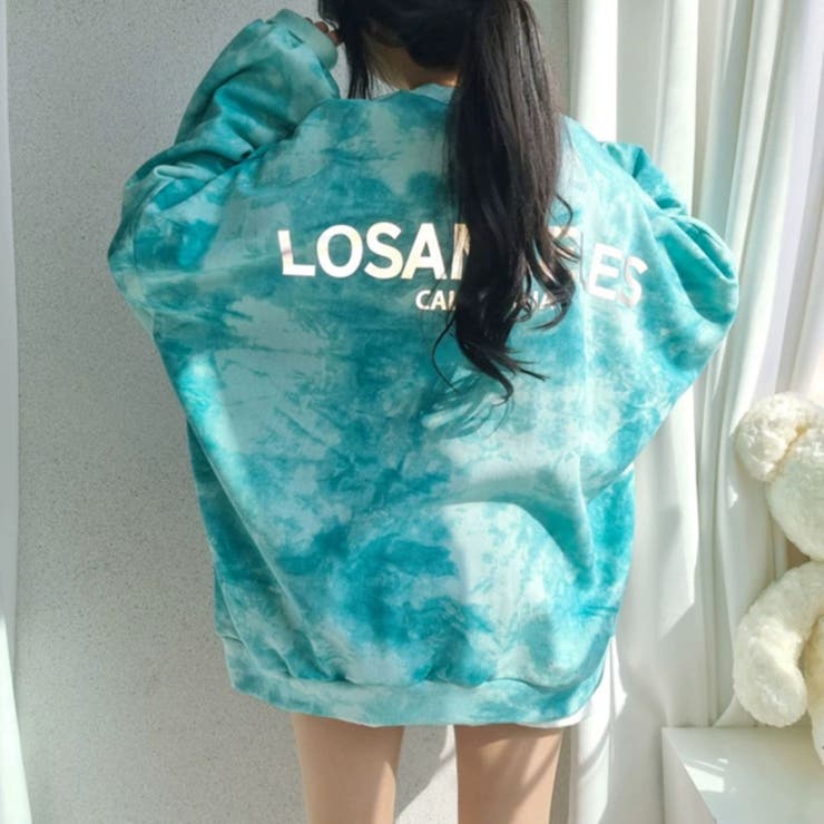 タイダイバックロゴトレーナー | LETee | 詳細画像14 