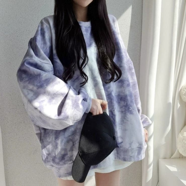 タイダイバックロゴトレーナー | LETee | 詳細画像8 