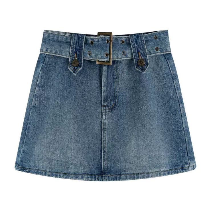 デニム/インナーショートパンツミニスカート | LETee | 詳細画像8 