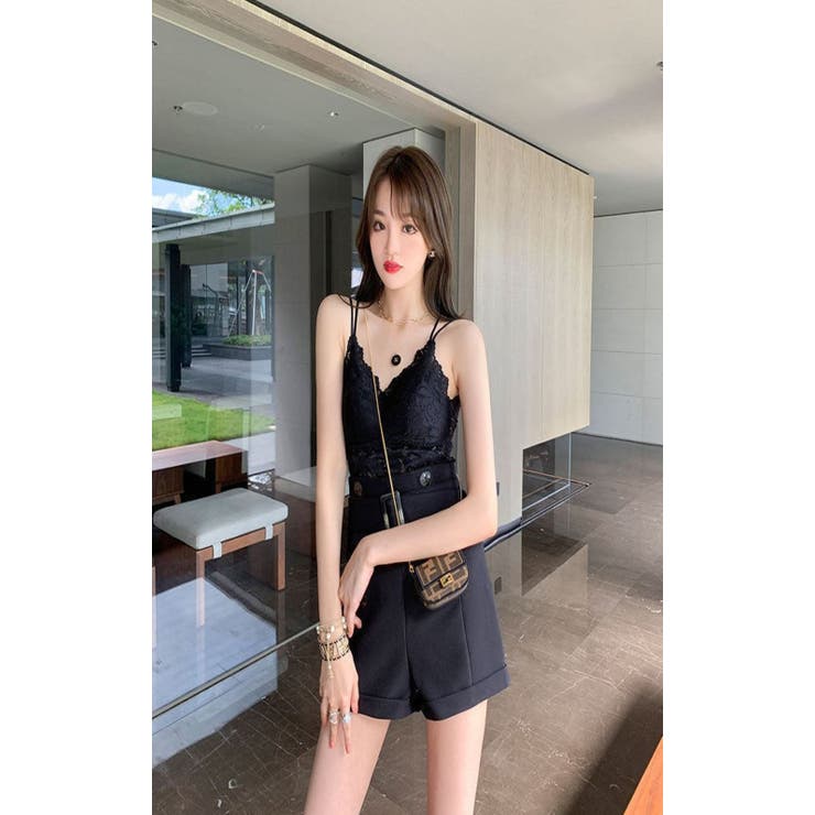 レースVネックキャミソール | LETee | 詳細画像7 