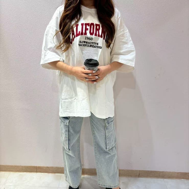 CALIFORNIA刺繍Tシャツ | LETee | 詳細画像1 