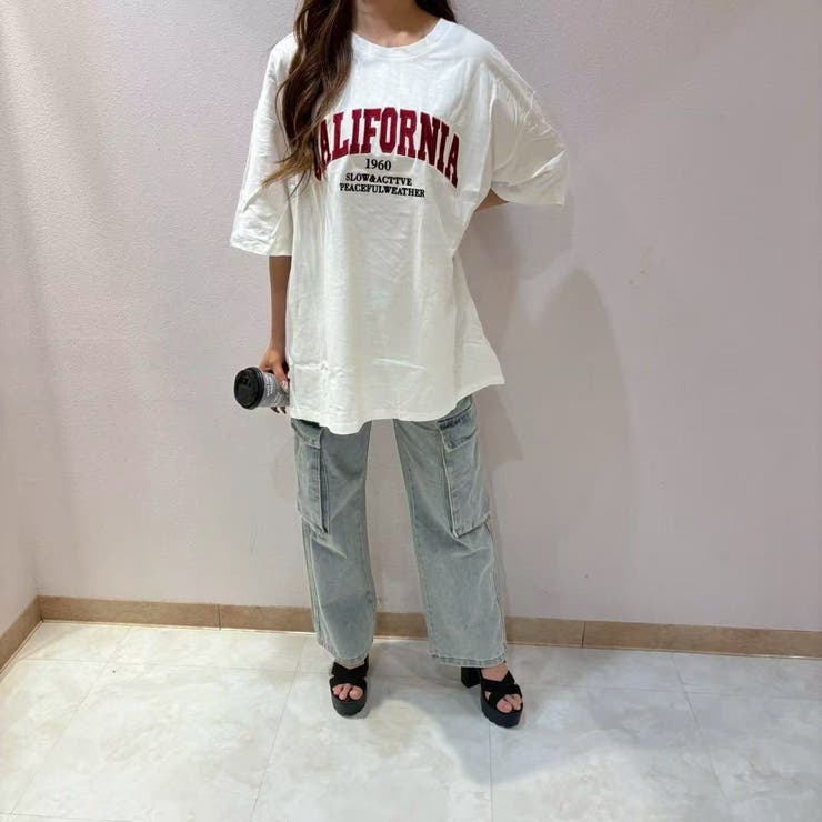 CALIFORNIA刺繍Tシャツ | LETee | 詳細画像2 