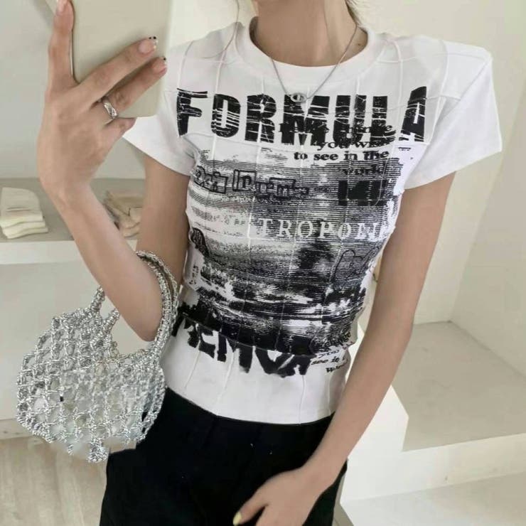 プリント半袖Tシャツ[品番：LPSW0010206]｜LETee（レティー）の