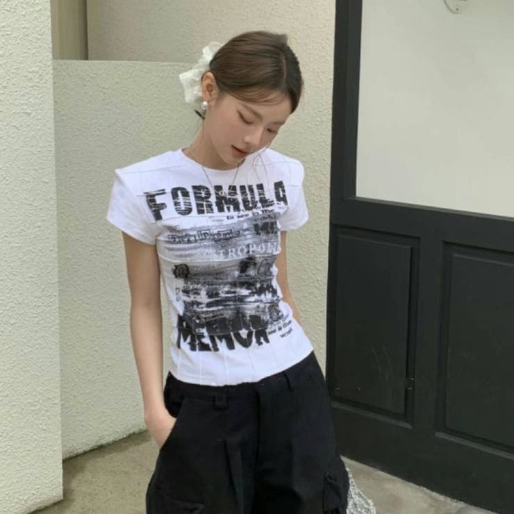 プリント半袖Tシャツ[品番：LPSW0010206]｜LETee（レティー）の