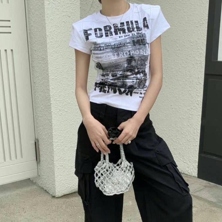 プリント半袖Tシャツ | LETee | 詳細画像4 