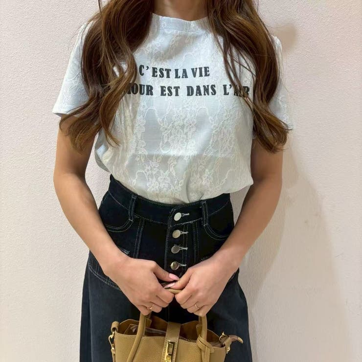 レースドッキングTシャツ | LETee | 詳細画像18 