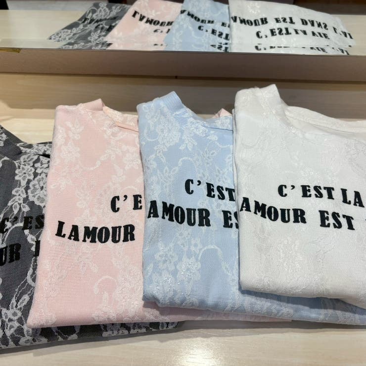 レースドッキングTシャツ | LETee | 詳細画像31 