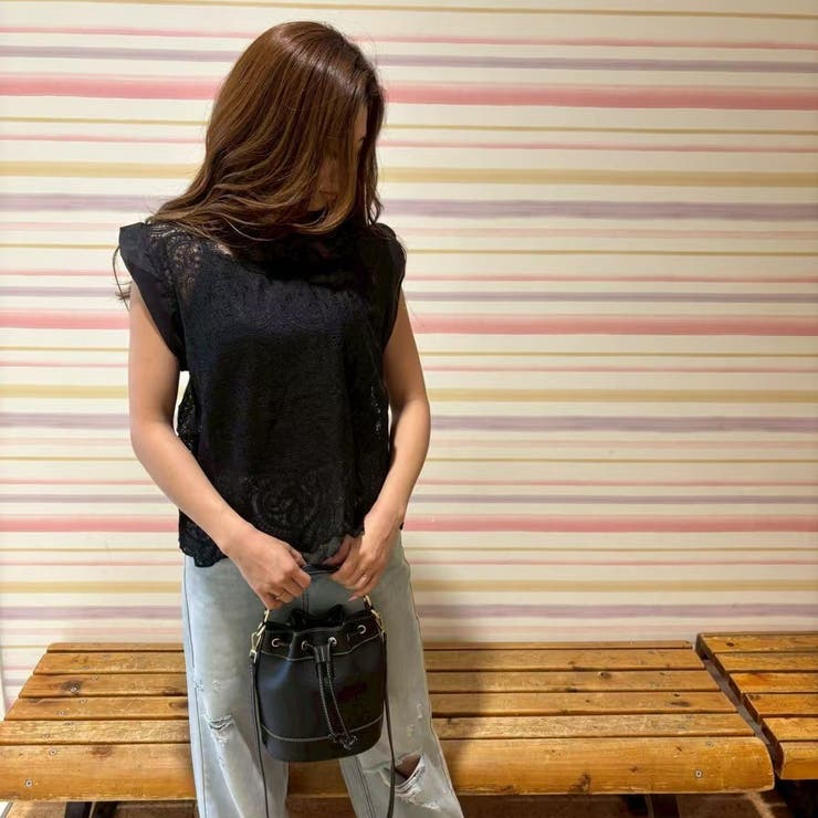 総レースプルオーバー キャミソール付き | LETee | 詳細画像17 