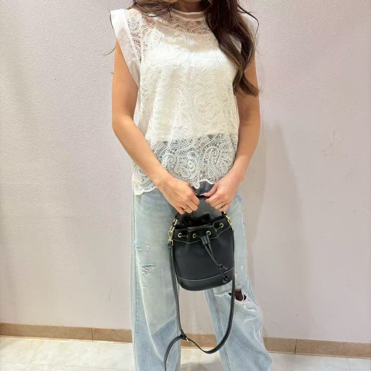 総レースプルオーバー キャミソール付き | LETee | 詳細画像3 