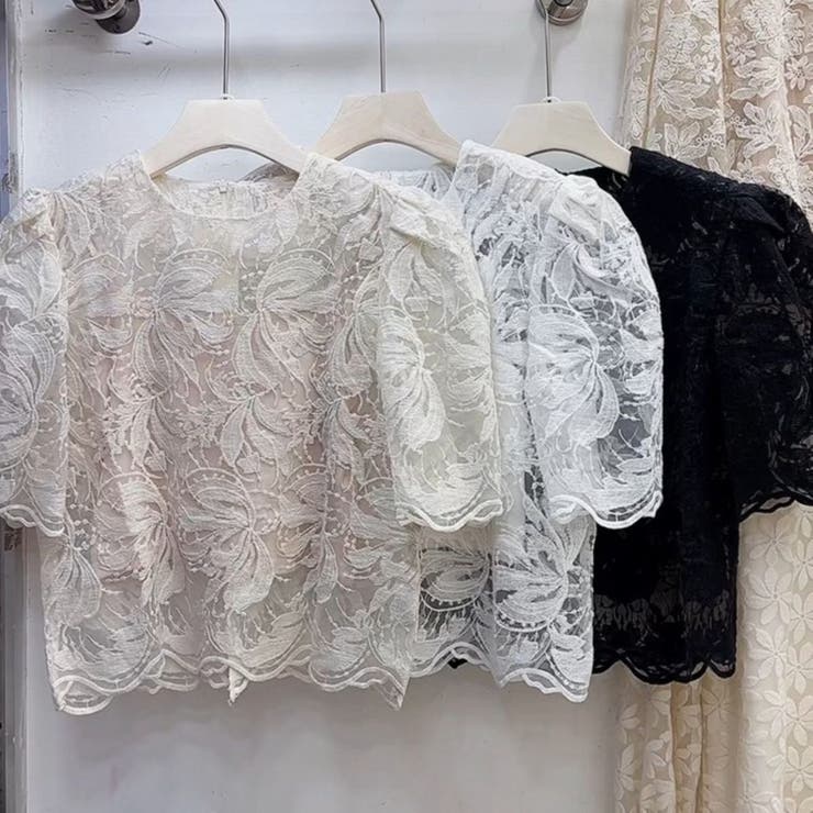 レースブラウス エレガントにもカジュアルにも | LETee | 詳細画像7 