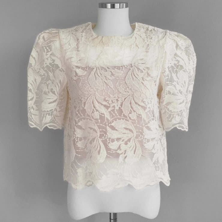 レースブラウス エレガントにもカジュアルにも | LETee | 詳細画像9 