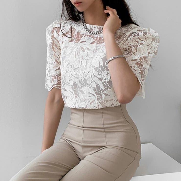 レースブラウス エレガントにもカジュアルにも | LETee | 詳細画像2 