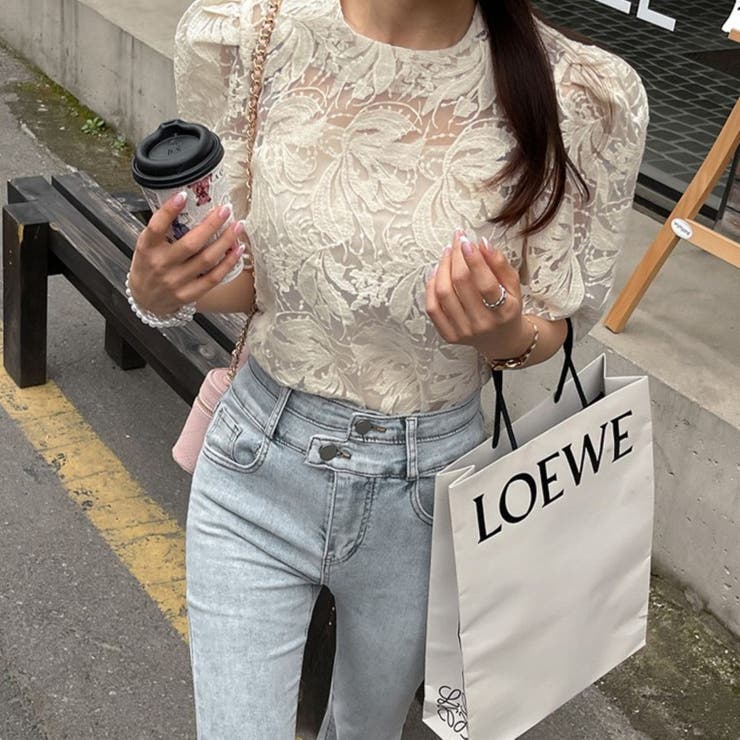 レースブラウス エレガントにもカジュアルにも | LETee | 詳細画像5 