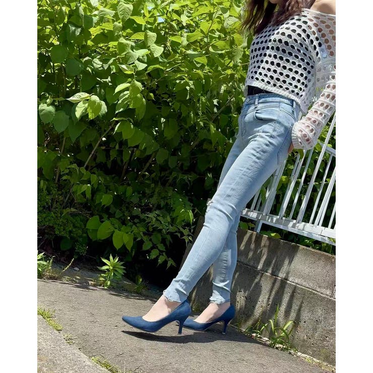 ダメージスキニーデニムパンツ | LETee | 詳細画像5 