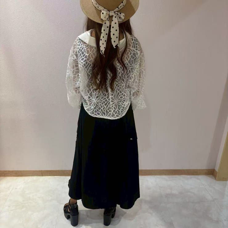 トレンド感満載なカーゴスカート  両サイドにオシャレなフラップポケット♪ | LETee | 詳細画像18 