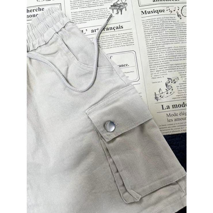 ミリタリーミニスカート/アウトポケット/ウエストゴム | LETee | 詳細画像8 