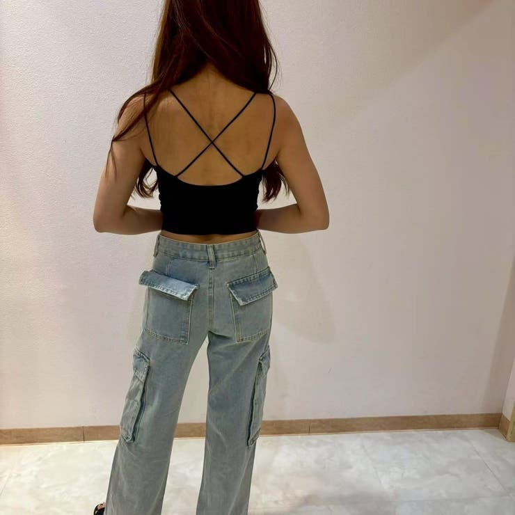 レースキャミソール/花柄レース | LETee | 詳細画像9 