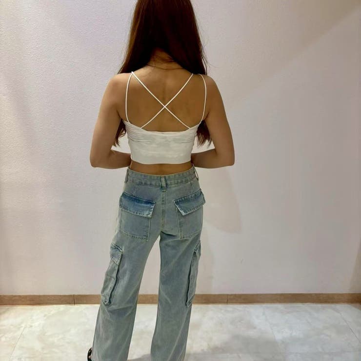 レースキャミソール/花柄レース | LETee | 詳細画像5 