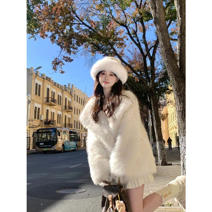 フェイクファーコート | LETee | 詳細画像1 