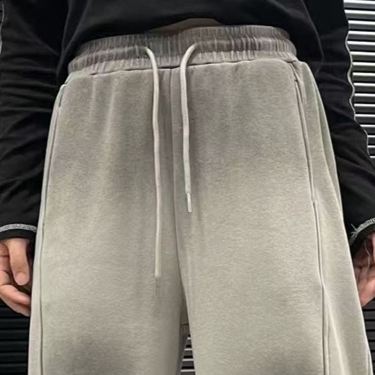 サイド切り替えスウェットパンツ オーバーサイズ | LETee | 詳細画像1 