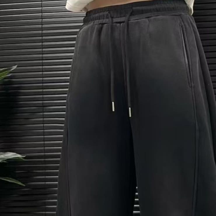 サイド切り替えスウェットパンツ オーバーサイズ | LETee | 詳細画像3 