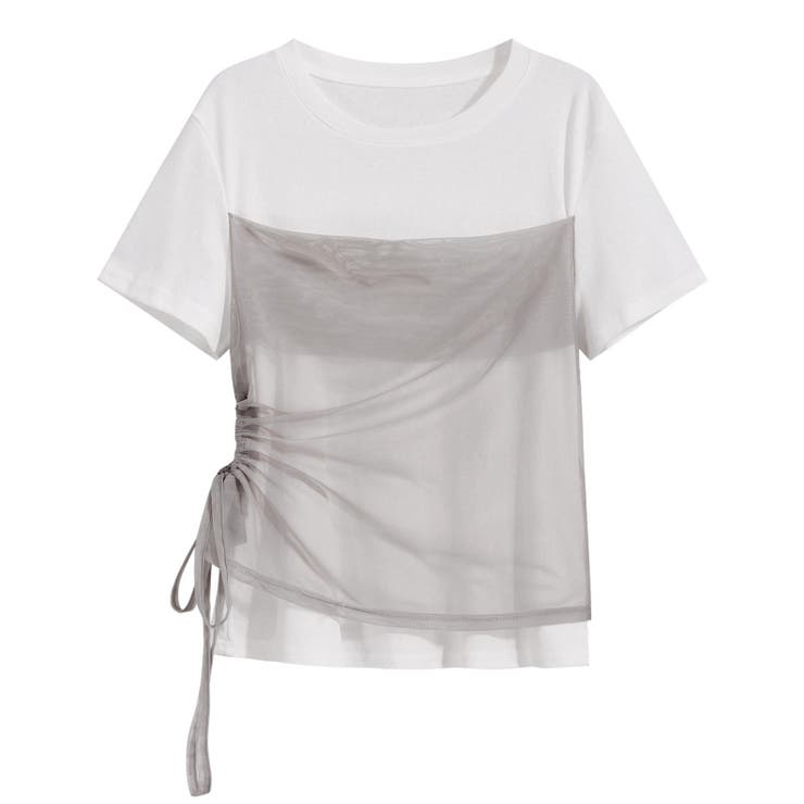 シフォンドッキングTシャツ | LETee | 詳細画像8 