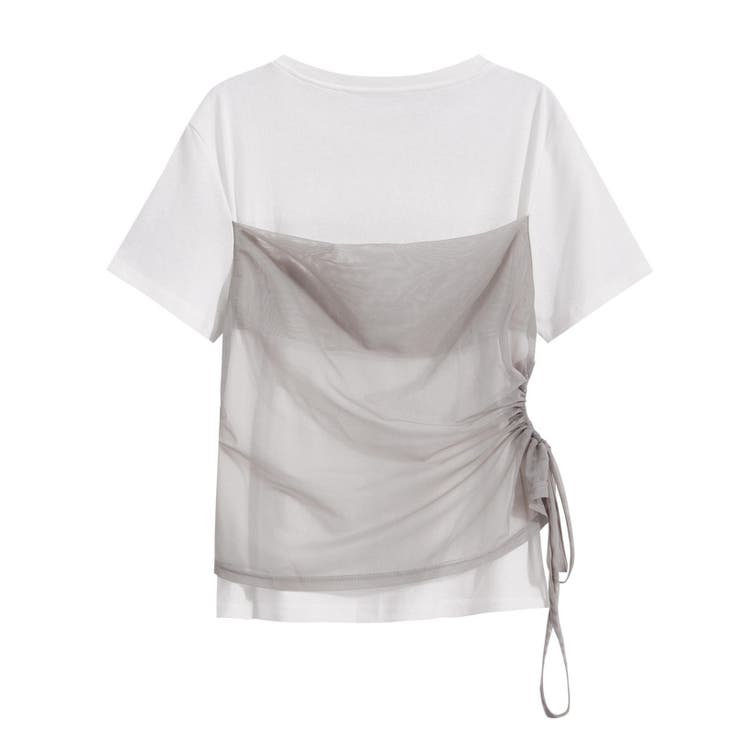 シフォンドッキングTシャツ | LETee | 詳細画像9 