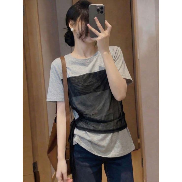 シフォンドッキングTシャツ | LETee | 詳細画像2 