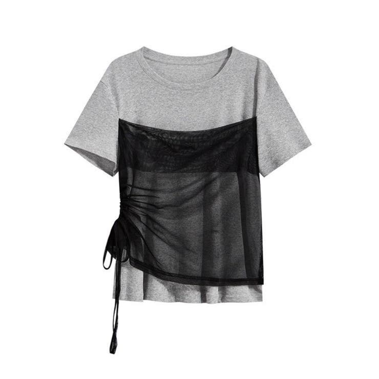 シフォンドッキングTシャツ | LETee | 詳細画像3 