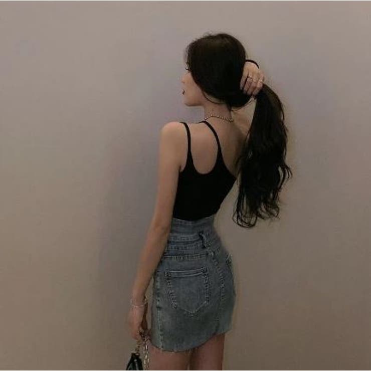 DOLCE\u0026GABBANA チャームデニムミニスカート