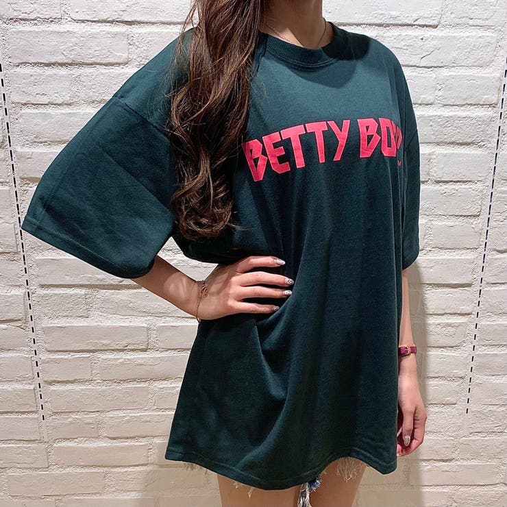 スト女なベティちゃんプリントｔシャツ Betty ビックシルエット 品番 Lpsw Lips リップス のレディースファッション通販 Shoplist ショップリスト