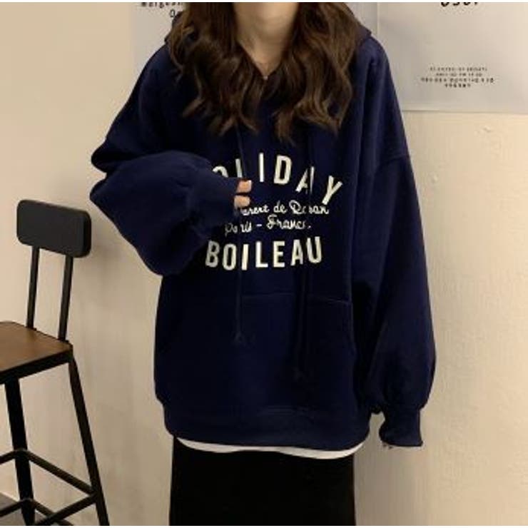 シンプルロゴパーカー 裏起毛 レディース 品番 Lpsw Lips リップス のレディース ファッション通販 Shoplist ショップリスト
