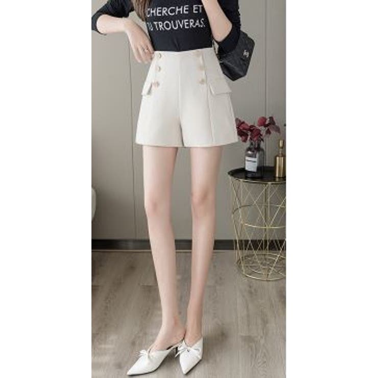 Cider◆ミッドライズ ボタン ショートパンツ【送料込み】 Shorts - Cider
