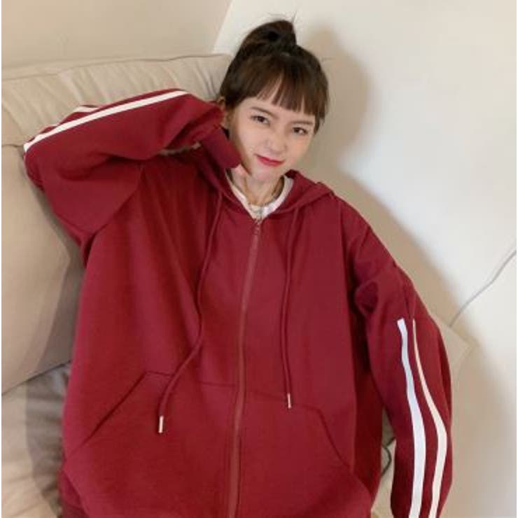 人気袖ラインパーカートレーナー レディース トップス 品番 Lpsw Lips リップス のレディース ファッション通販 Shoplist ショップリスト