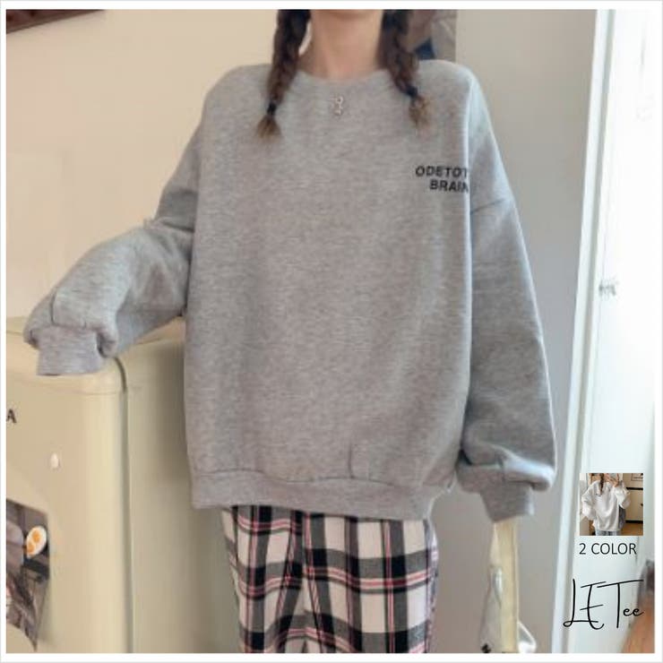 シンプルストリートトレーナー レディース トップス 品番 Lpsw Letee レティー のレディースファッション通販 Shoplist ショップリスト